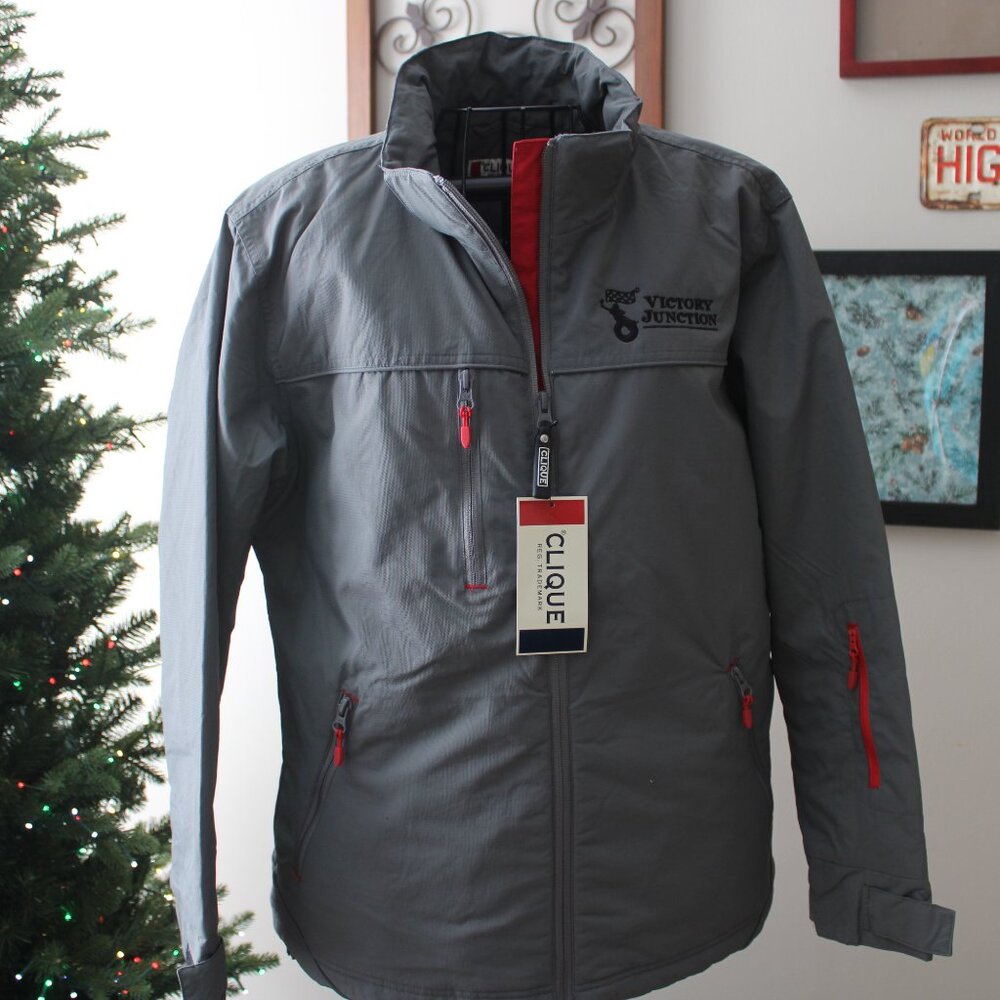 Victory Junction Gray Clique Coat Unisex Coat Large NEW